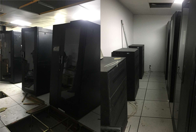 福州某區國稅局雷迪司數據中心機房應用